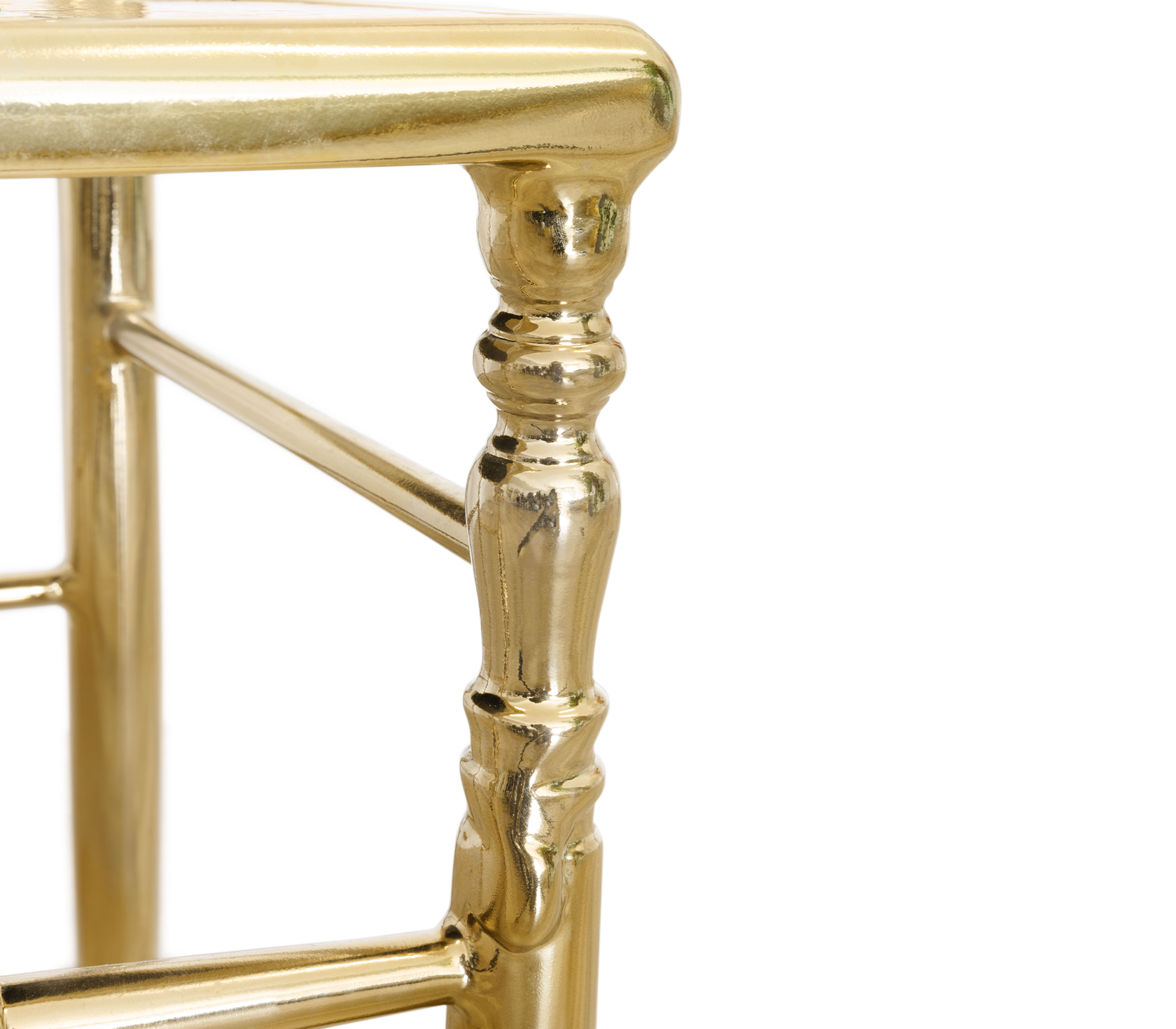 Mirrored Gold Dining Chair for Dining Room