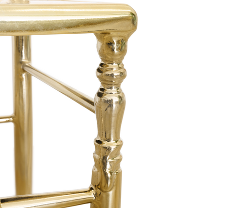 Mirrored Gold Dining Chair for Dining Room