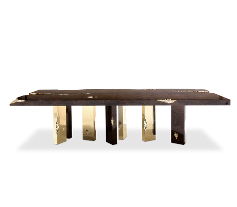 Empire Poplar Root Dining Table