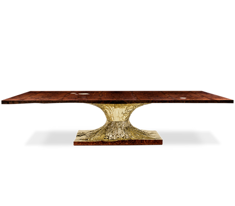 Metamorphosis Sculptural Walnut Root Dining Table