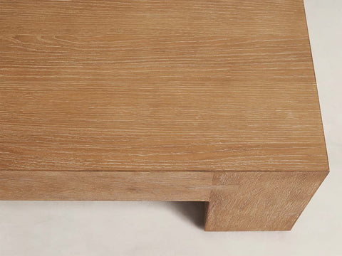 Paxton Oak Coffee Table with Solid Oak Wood Modern Style Living Room Center Tea Table Cocktail Table