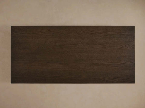 Sullivan Wood Waterfall Coffee Table Rectangle Rural Cocktail Table Oak Wood Center Tea Table