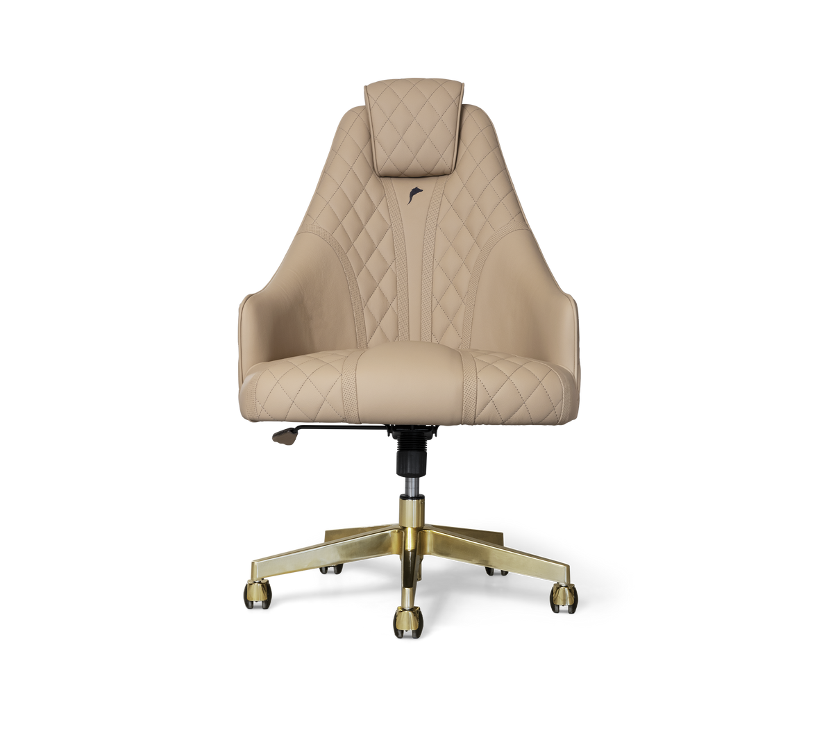 Atlas Diamond Stitch Leather Executive Office Chair