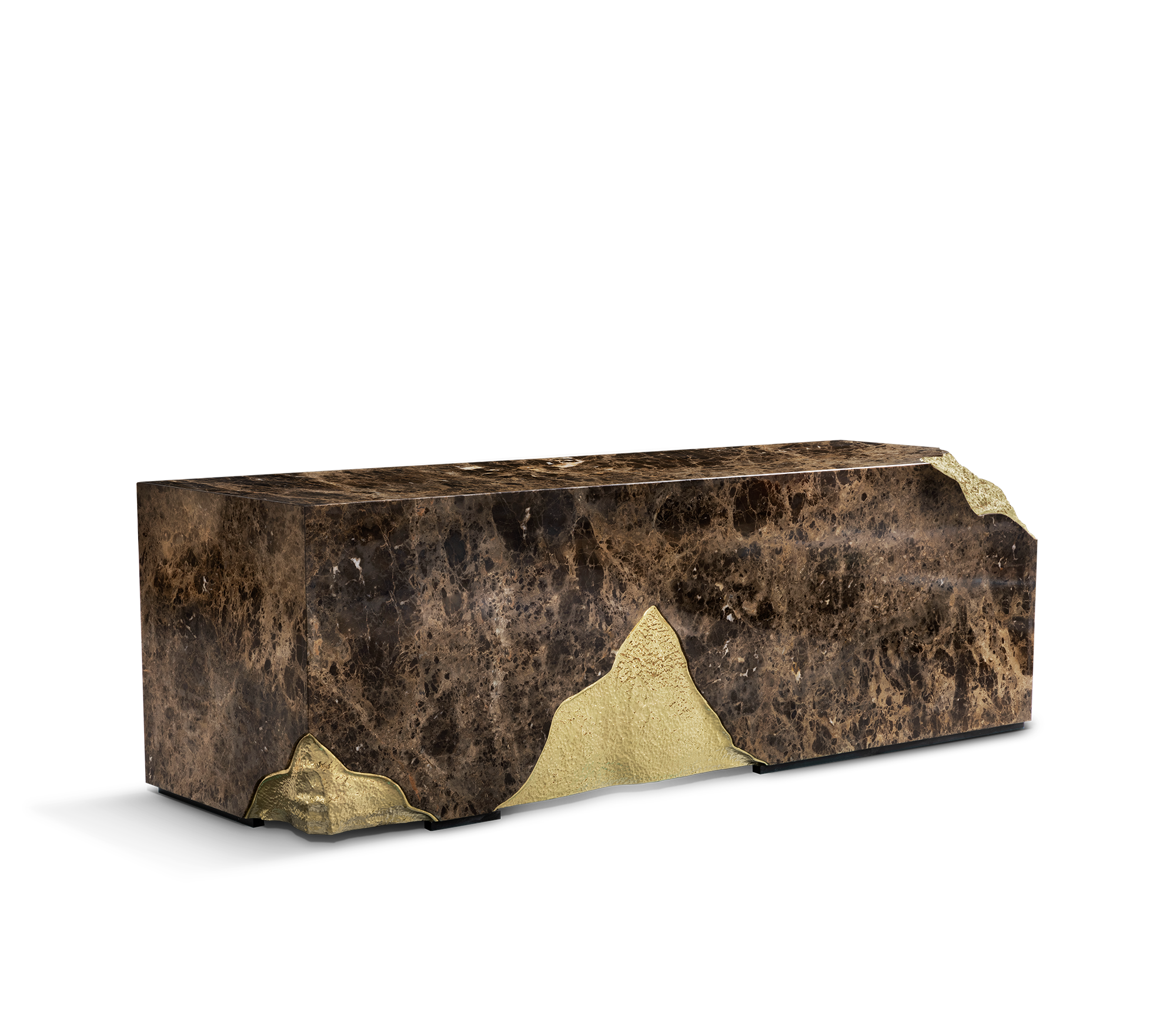 Lapiaz Karst Stone Marble Executive Desk