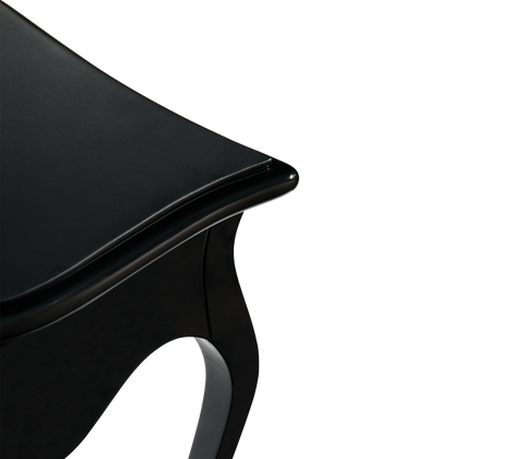 Boulevard II Gloss Black Classic Writing Desk