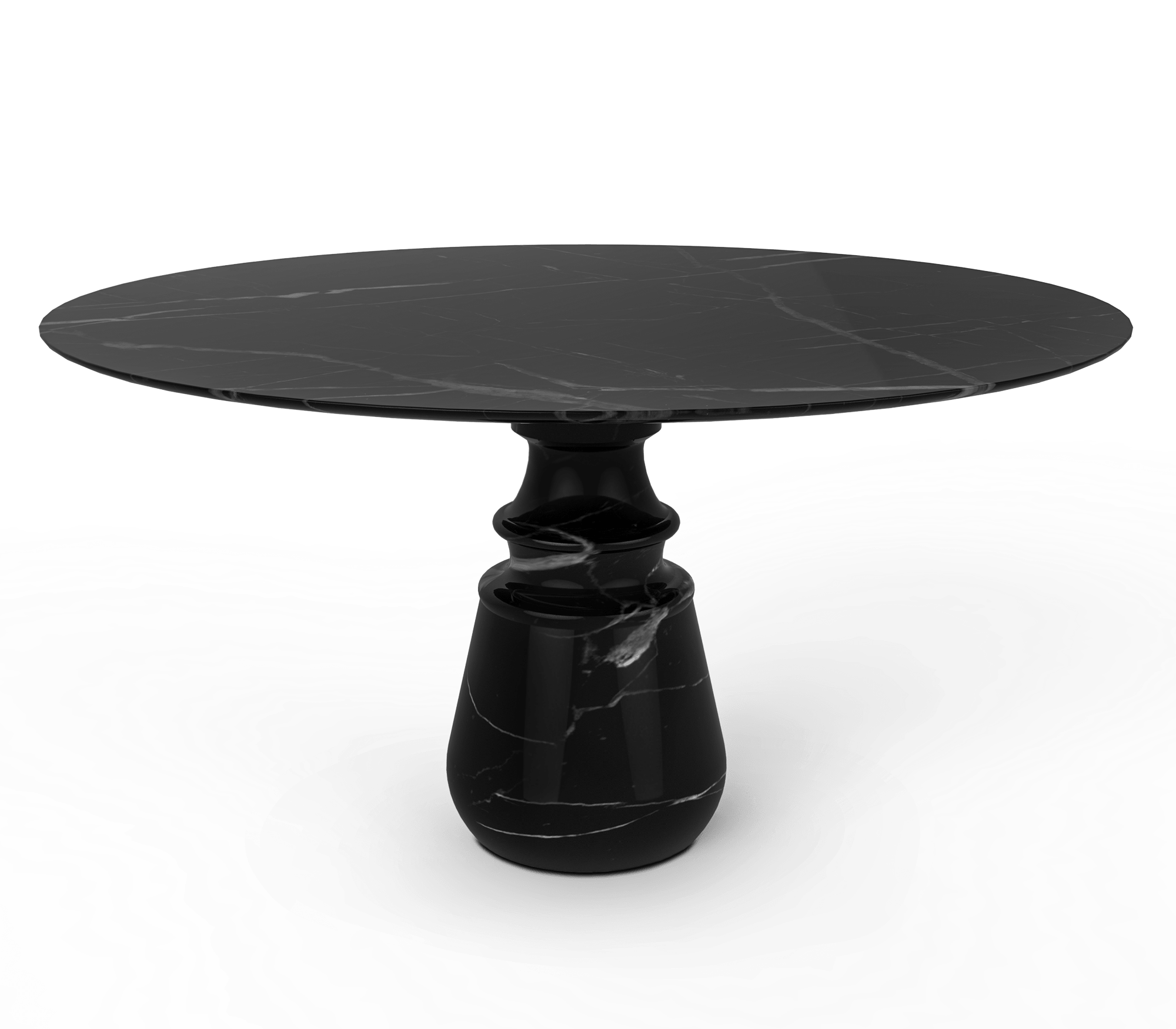 Pietra Round Classic Estremoz Marble Dining Table