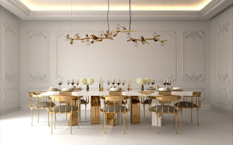 Empire Poplar Root Dining Table