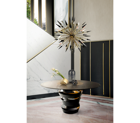 Intuition Swirling Ribbon Dining Table