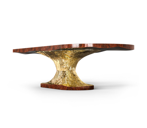 Metamorphosis Sculptural Walnut Root Dining Table