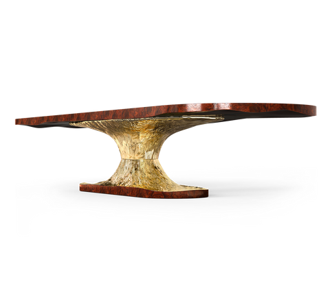 Metamorphosis Sculptural Walnut Root Dining Table