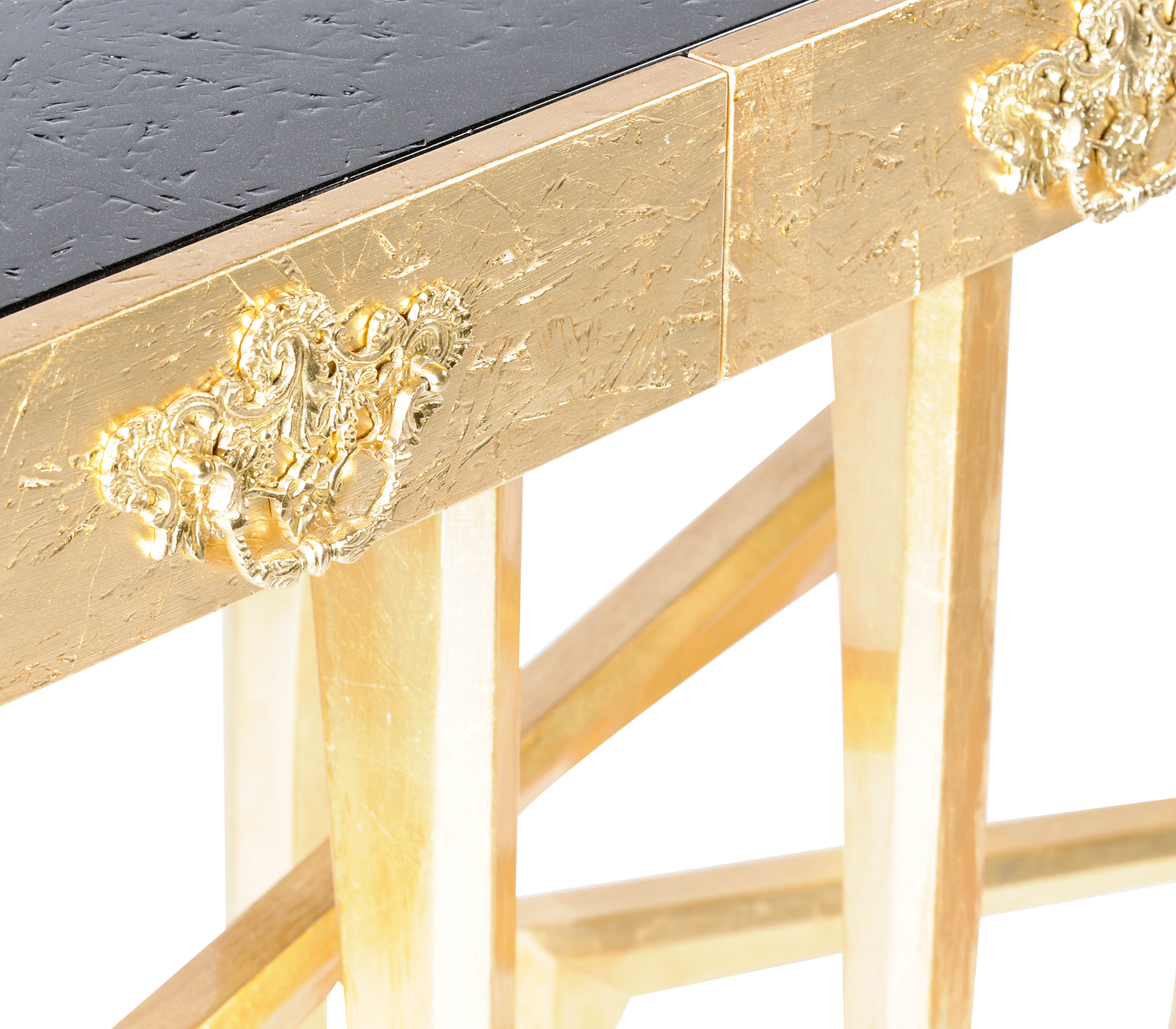 Metropolis Consoles Gilded Modern Entryways Cabinet Table