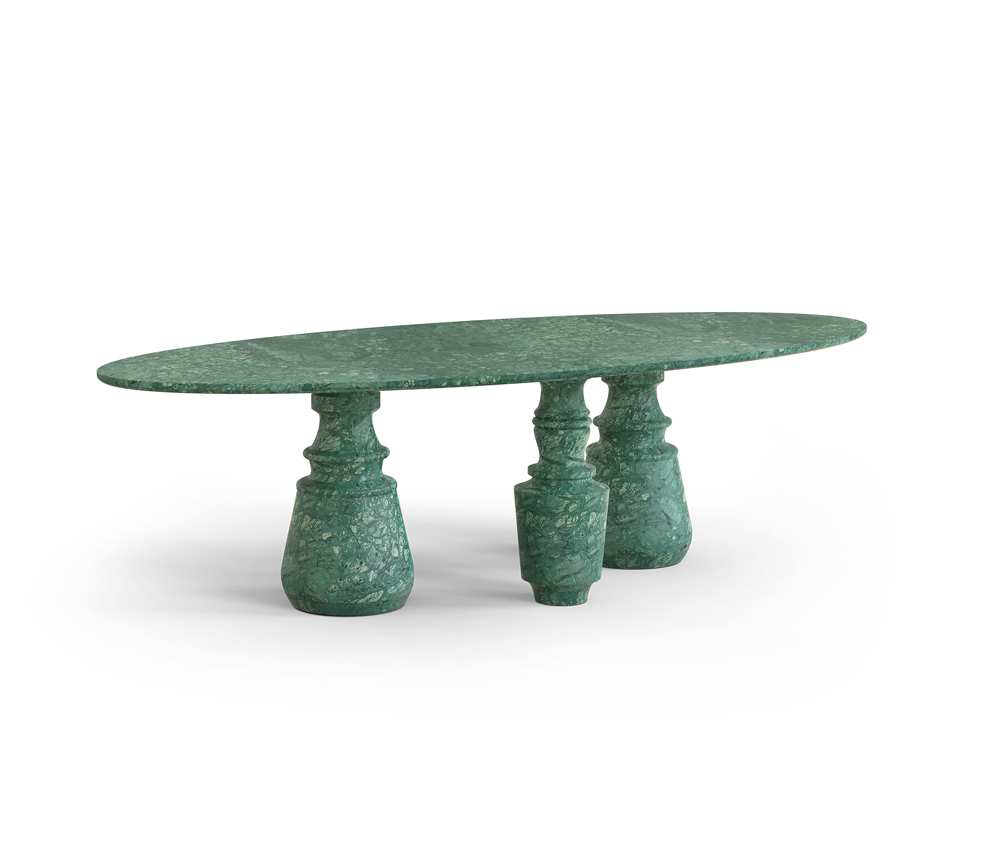 Pietra Oval XL Marble Dining Table