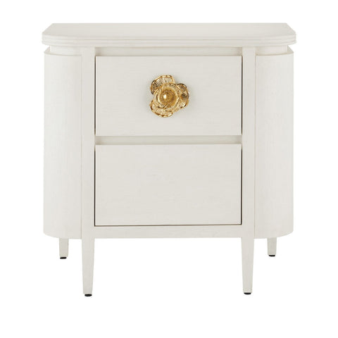 Brillen White & Black Nightstand