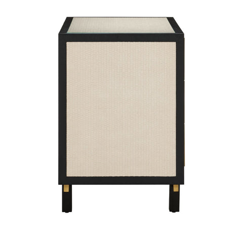 Deanna Raffia Nightstand