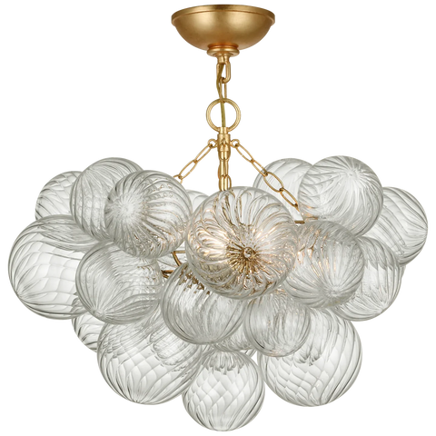 Housegent Kinsley Small Semi-Flush Mount, Modern Ceiling Lamp