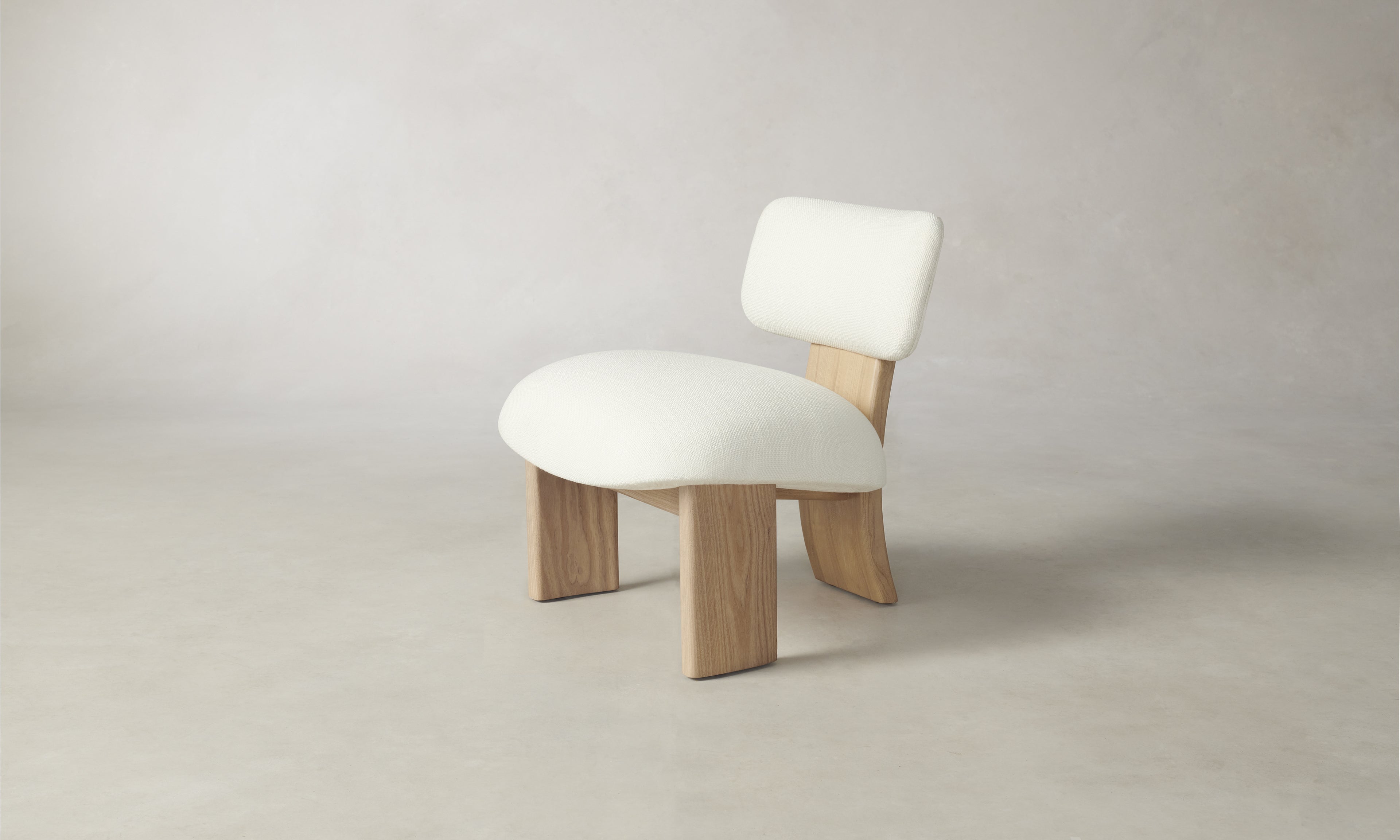 Kenmat Chair - Performance Textured Tweed Snow