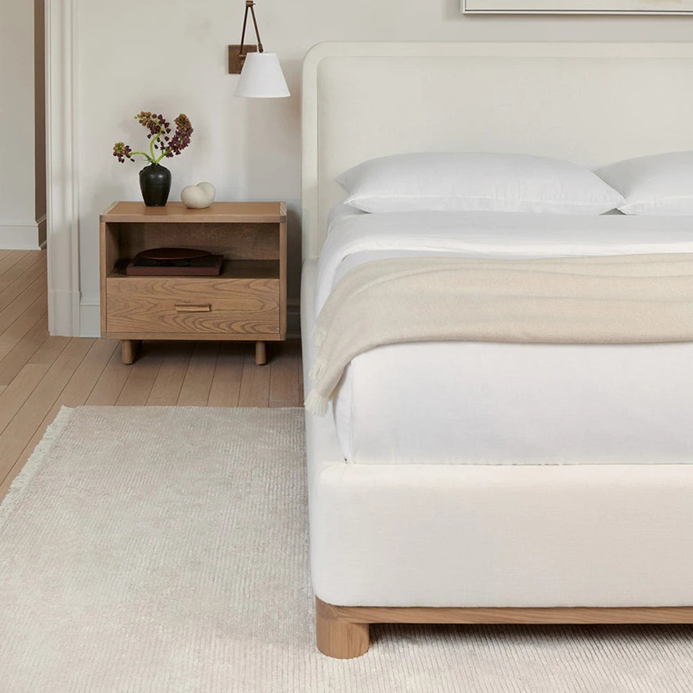 Kent Performance Textured Linen Bed