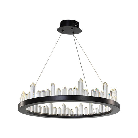 Housegent Leeti Crystal Round Chandelier