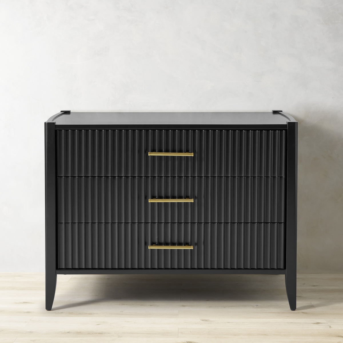 Louis 3-Drawer Nightstand