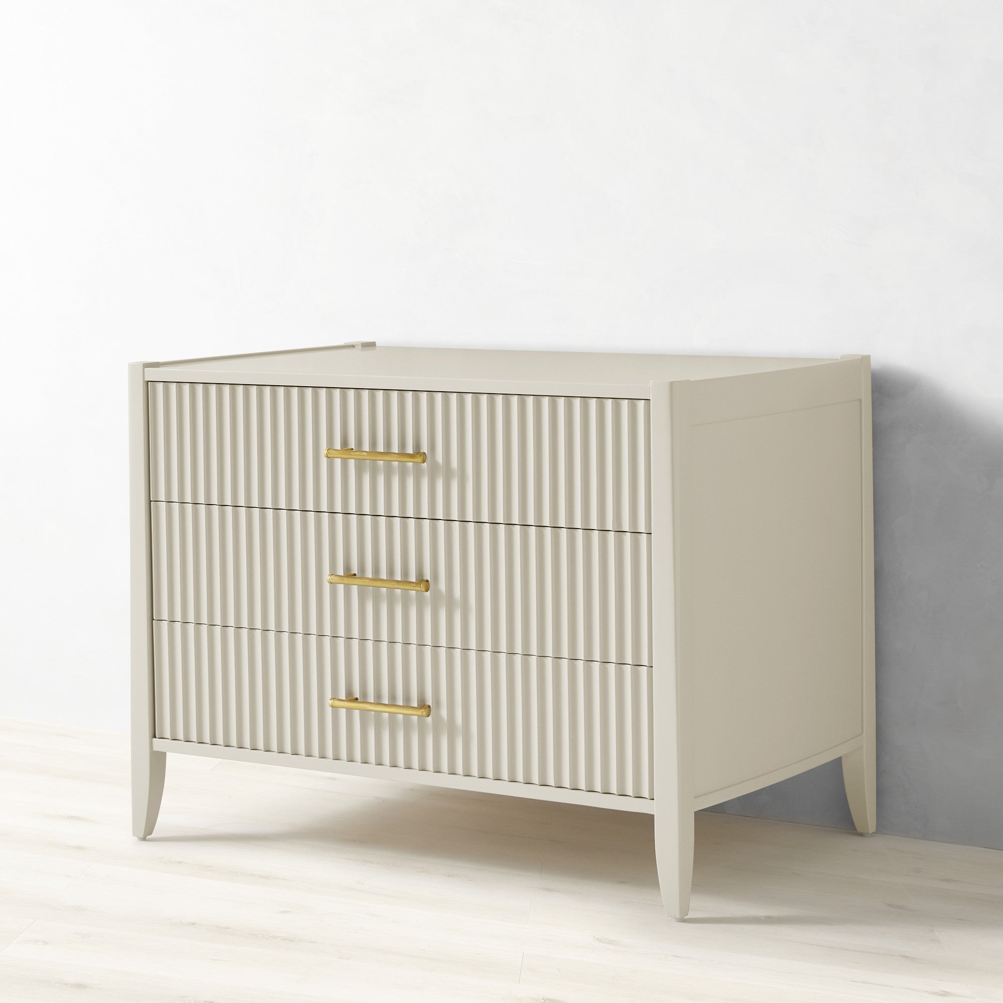 Louis 3-Drawer Nightstand