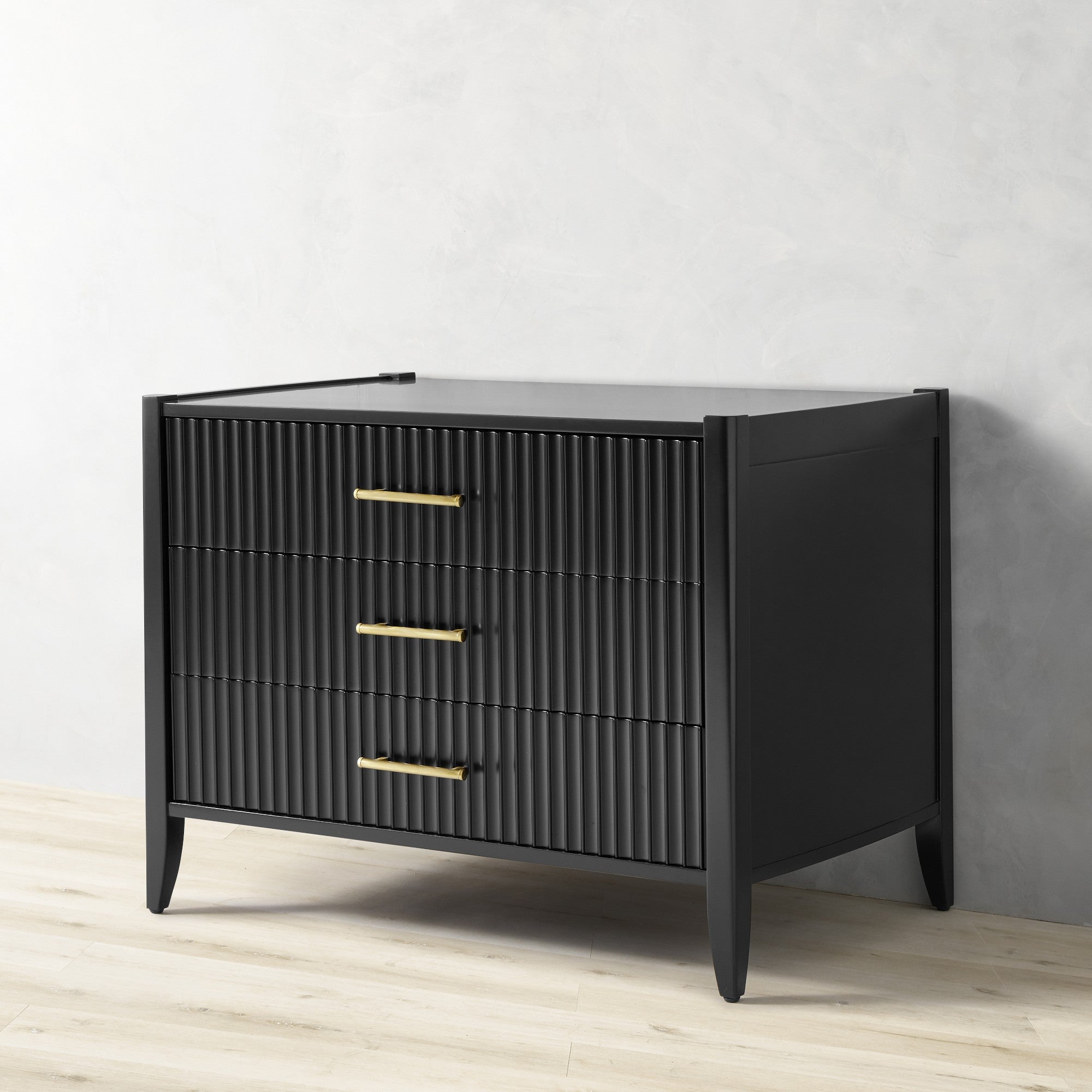 Louis 3-Drawer Nightstand