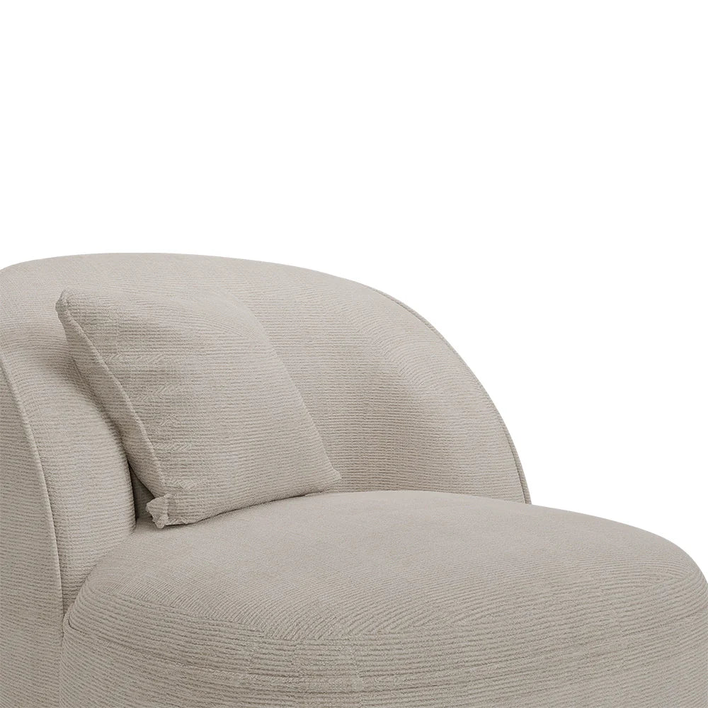 Angus Ⅱ White Oversized Armchair