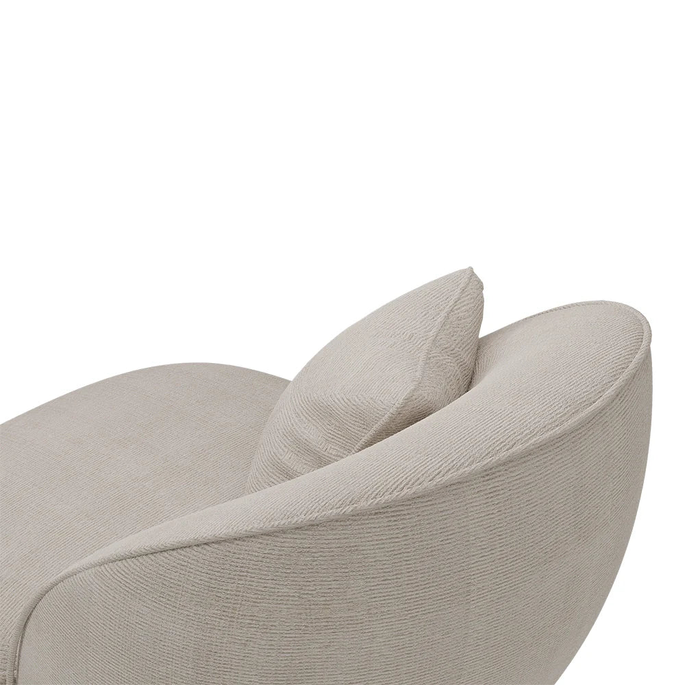 Angus Ⅱ White Oversized Armchair