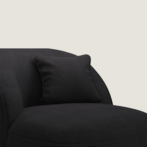 Angus Ⅰ Black Oversized Armchair