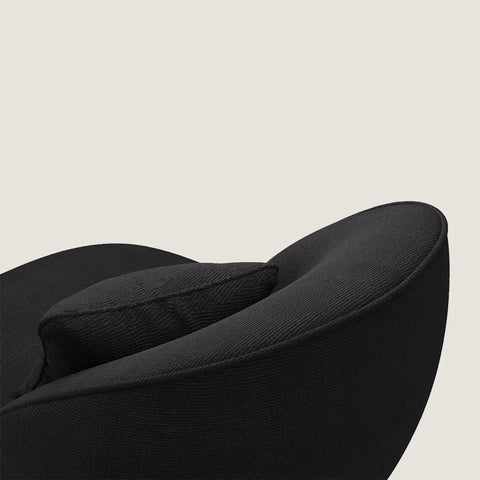 Angus Ⅰ Black Oversized Armchair