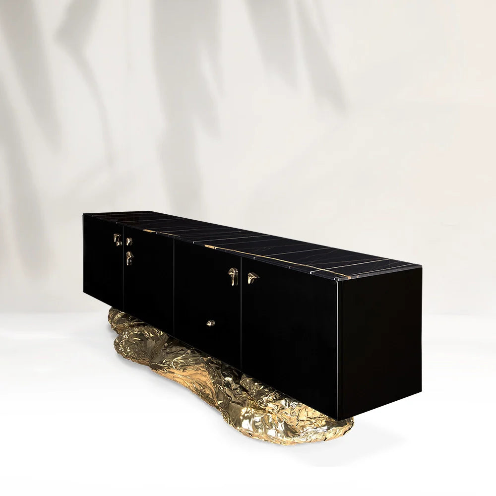 Angus Black Sideboard