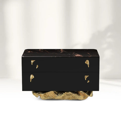 Angus Marble Top Nightstand