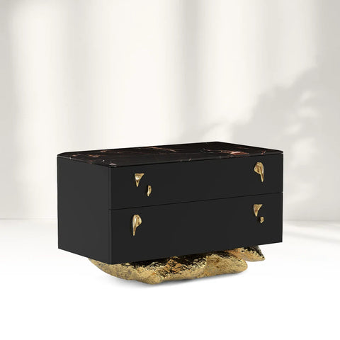 Angus Marble Top Nightstand