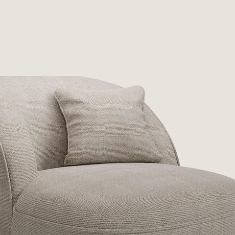 Angus Ⅰ White Oversized Armchair