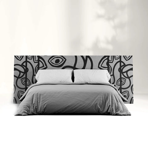 Basquiat Wood Bed