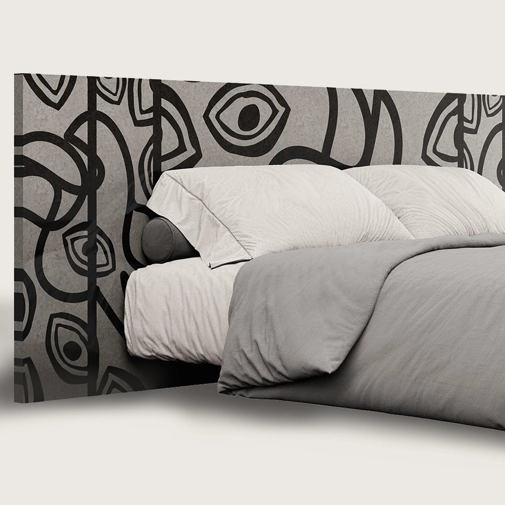Basquiat Wood Bed