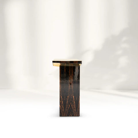 Between Canyons Wood Console Table