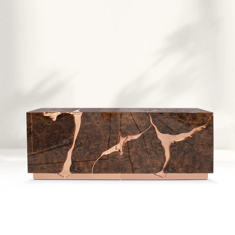 Between Canyons Wood Sideboard