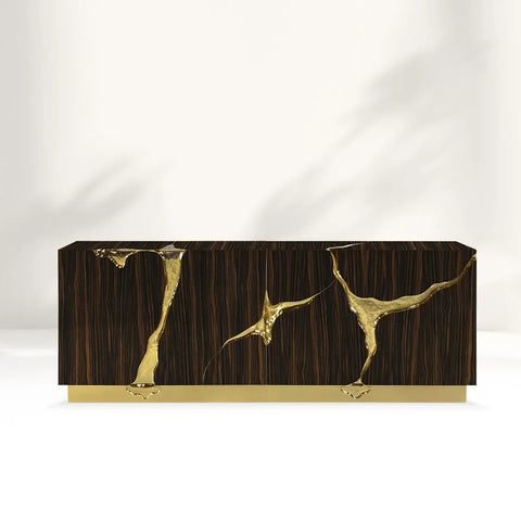 Between Canyons Wood Sideboard