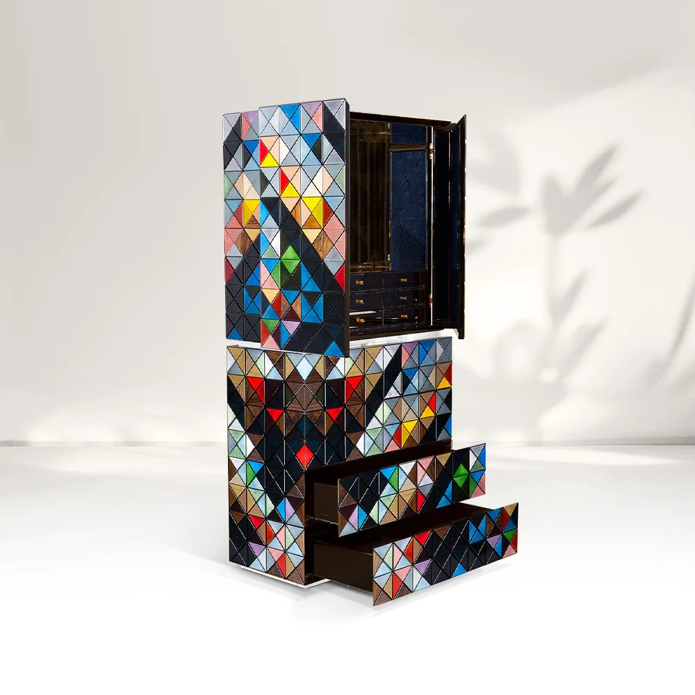 Boca Ⅱ Pixel Craft Storage Cabinets