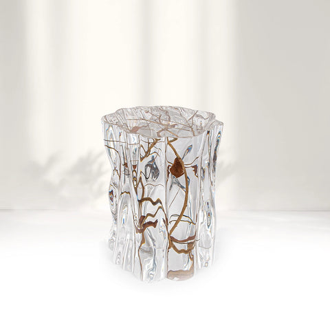 Branches Acrylic Stool Side Table - Ripple