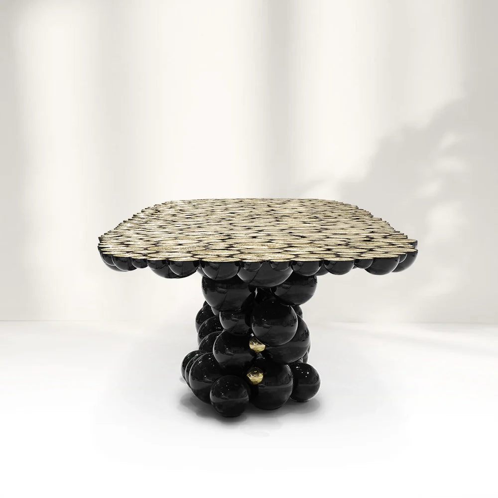 Bubble Boca XL Modern Round Dining Table