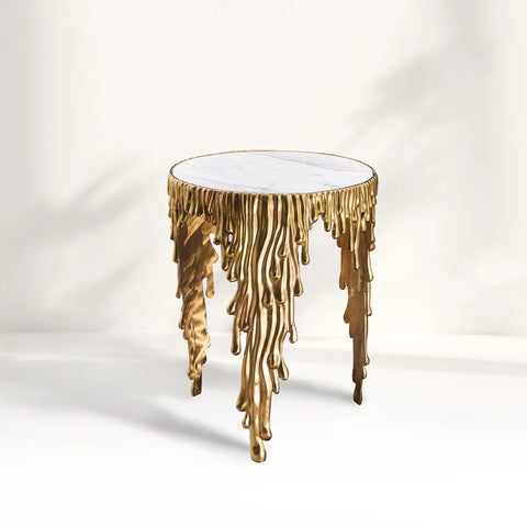 Direct Current Round Side Table