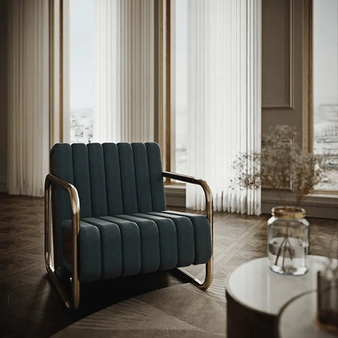 Essential Minelli Velvet Armchair