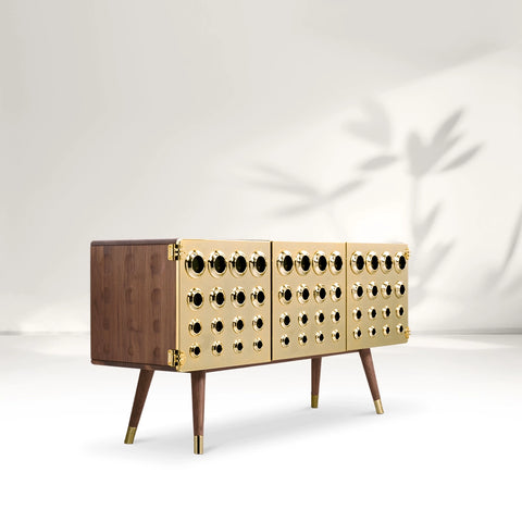 Essential Monocles Brass Sideboard