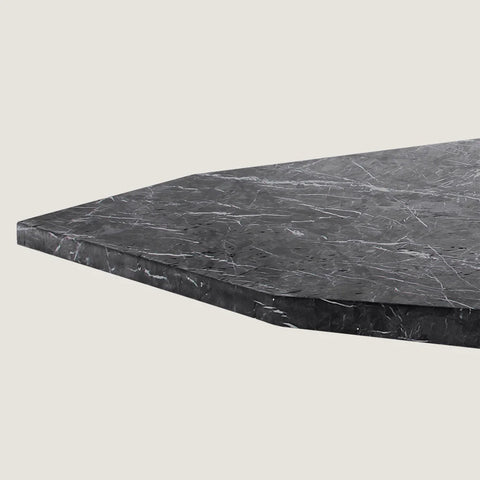 Geometric Marble Dining Table