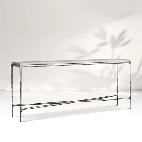 Giacometti Marble Square Console Table