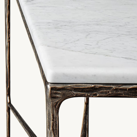 Giacometti Marble Square Console Table