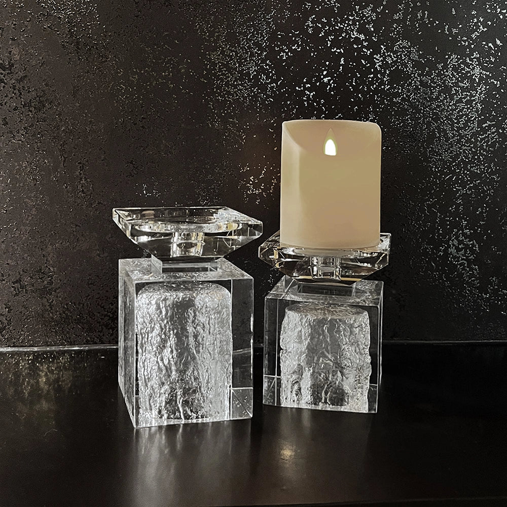 Glacier Acrylic Candleholder