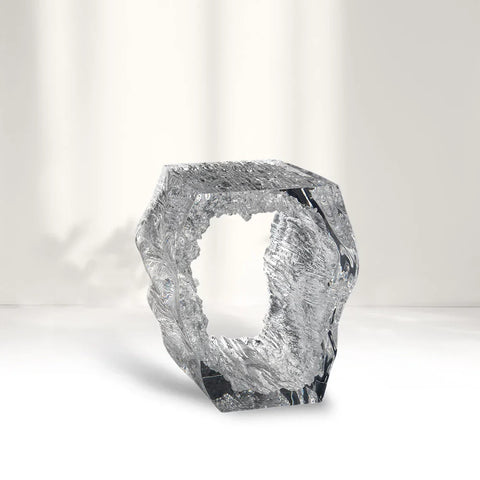 Ice Cave Acrylic Side Table