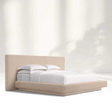 Katrina Performance Extended Velvet Bed Frame